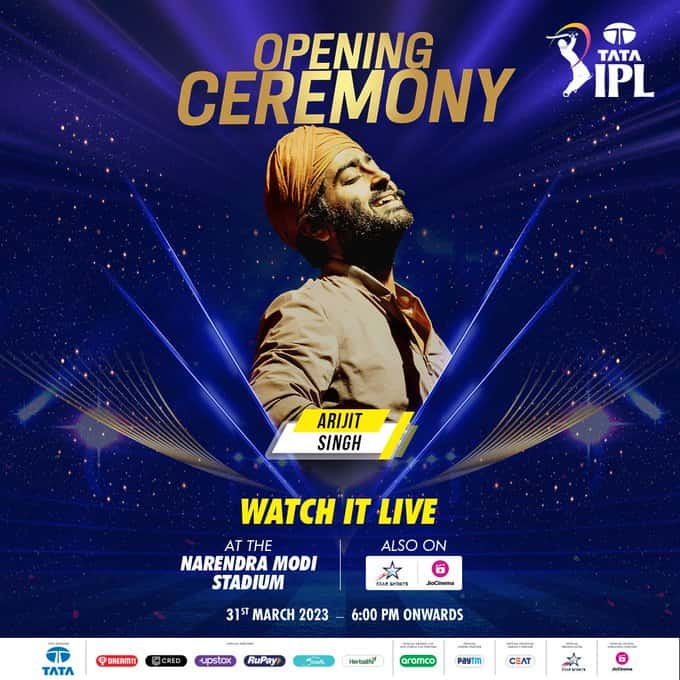 IPL 2024 Opening Ceremony Live Streaming, Venue, Date & Time