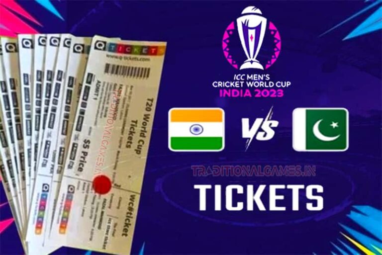 India vs Pakistan ODI World Cup 2024 Tickets Booking Online, How